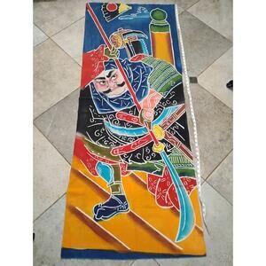 Authentic Japanese Tenugui ーFrom Japan Approx 70 X 26 Warrior Or Soldier Scene